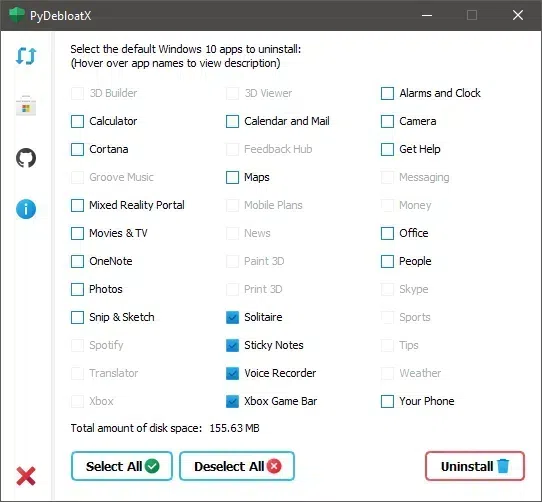 How to Debloat Windows 10 using PyDebloatX